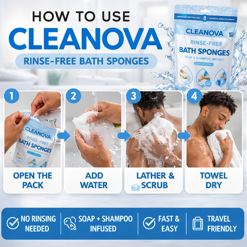 Cleanova Bathing Sponges