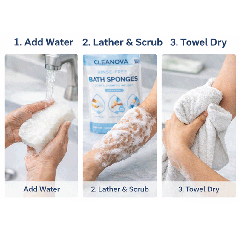 Cleanova Bathing Sponges