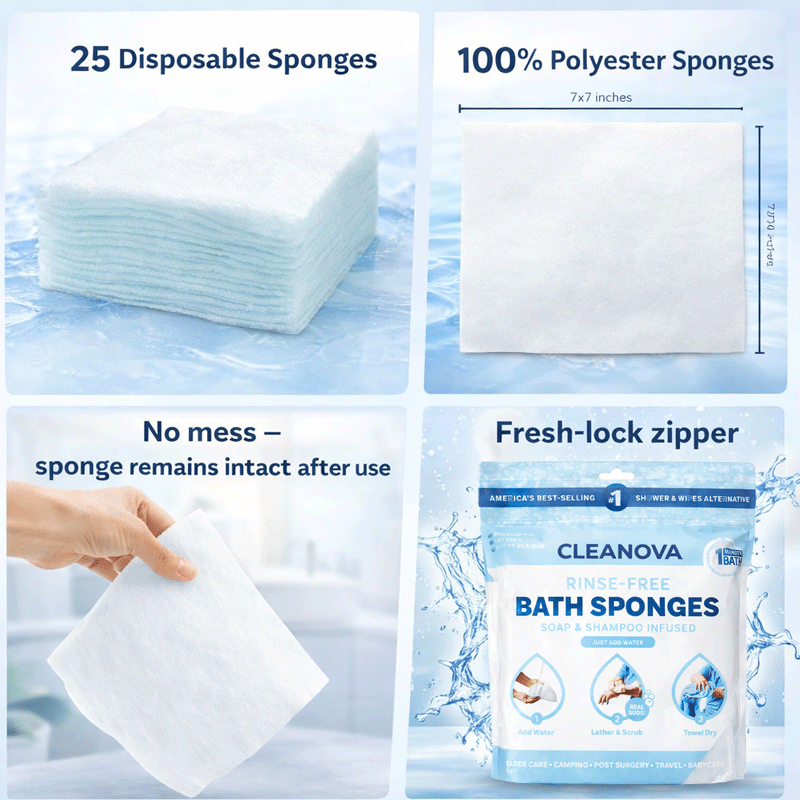 Cleanova Bathing Sponges
