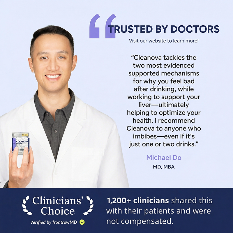 Cleanova Restore: The After-Alcohol Aid
