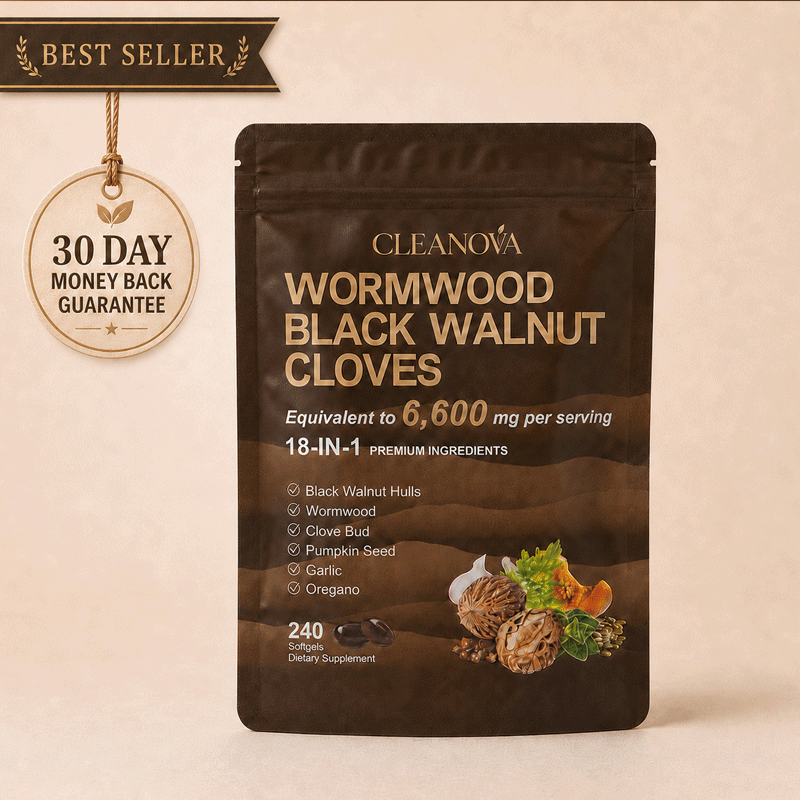 Cleanova® Wormwood Black Walnut 18-in-1 Herbal Blend
